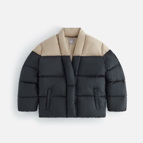 Kith Women Nolan Blocked Nylon Kimono Puffer Jacket - Mass | M