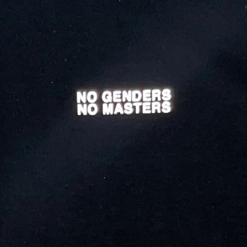 No Genders, No Masters | Reflective T-shirt