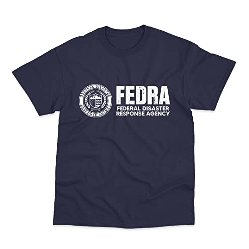 FEDRA Logo Design Inspired by The Last of Us Printed Cotton T-Shirt