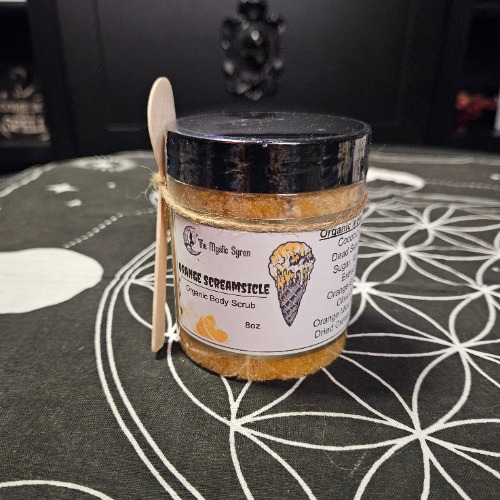 Orange Screamsicle Organic Body Scrub - 4 oz