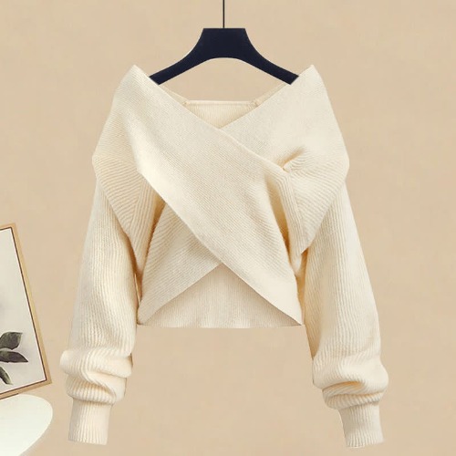 【$19.99】Cross Knit Sweater