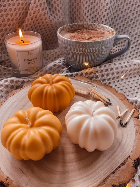 Pumpkin Candle | Soy Candle | Autumn / Halloween Decor