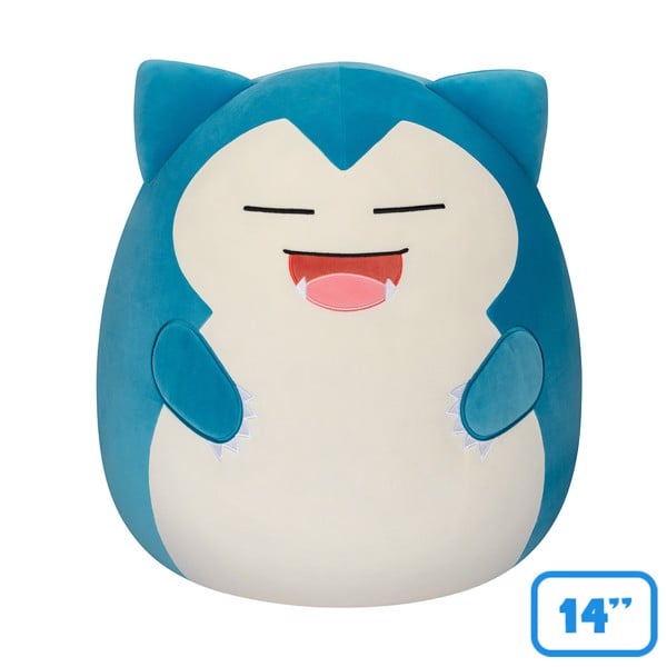 Pokemon - Snorlax Squishmallow 14" Plush - Toys and Collectibles - EB Games Australia