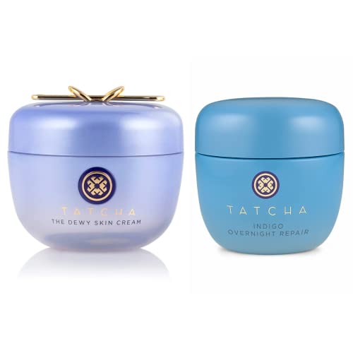 TATCHA The Dewy Skin Cream: Rich Cream to Hydrate - 0.85 Ounce (Pack of 2)