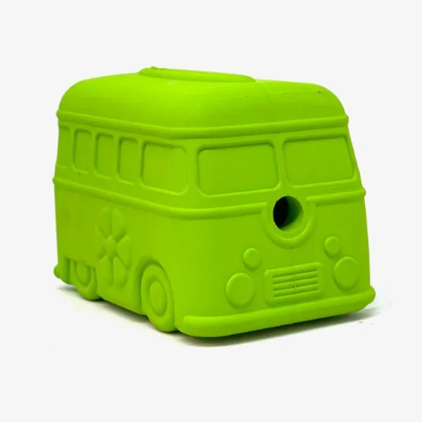 MKB Surf's Up! Retro Van  Durable Chew Toy & Treat Dispenser - Surf's Up Van - Green