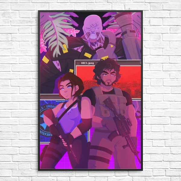 RESIDENT EVIL 3 - 11x17 digital art print