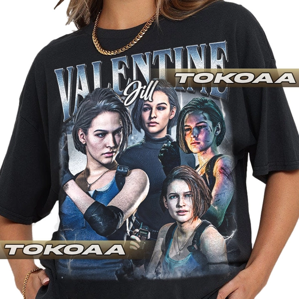 Limited Jill Valentine Vintage Shirt, Gift For Woman and Man Unisex T-Shirt