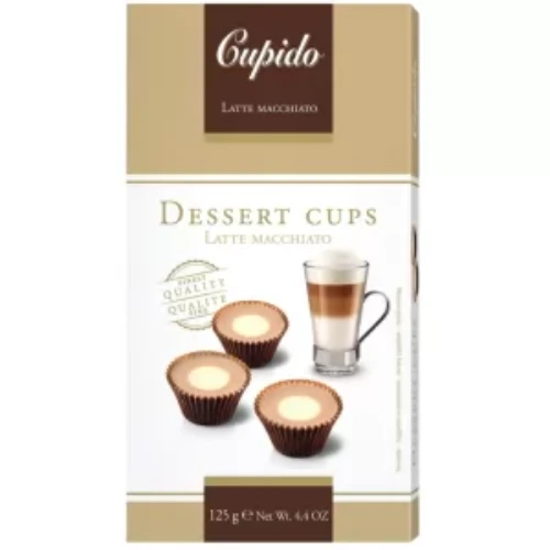 Chocolate Dessert Latte Macchiato Cups, Cupido, 125g/ 4.41oz for Sale | $5.99 - Buy Online at RussianFoodUSA
