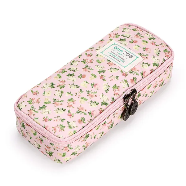 Pencil Case/Cosmetic Makeup Bag - Pink