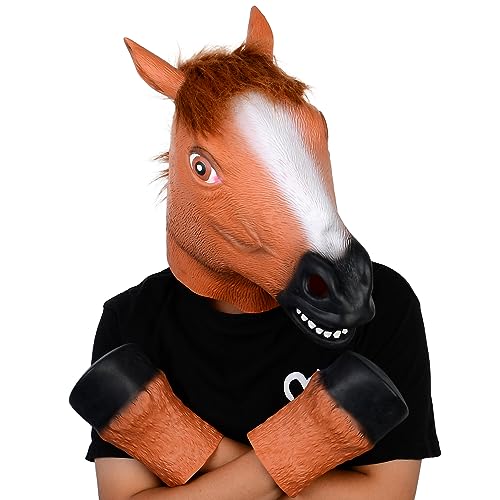 Throne | LilyBell | Horse Head masks for adults for Party Dress Up,Men ...