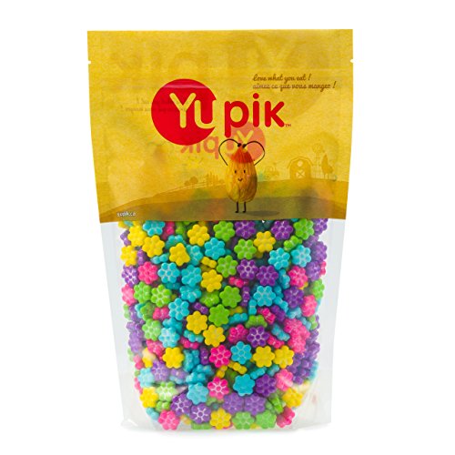 Yupik Candy Blooming Fruity Flower Pressed Candies, 1Kg