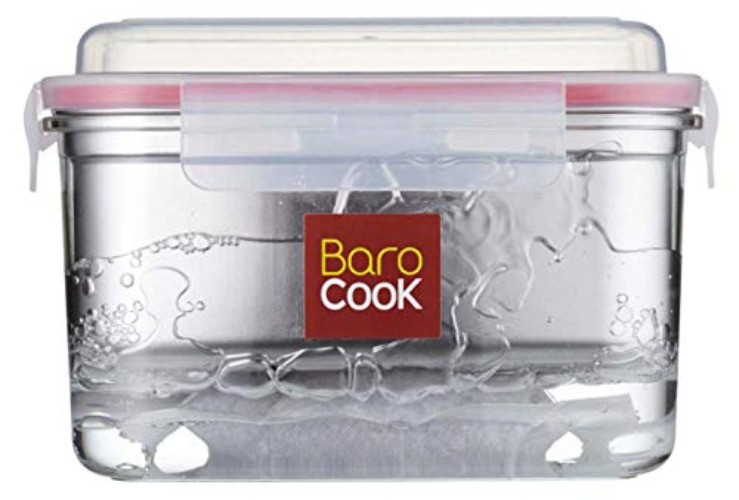Barocook Rectangular Flameless Cookware System - 28-Ounce