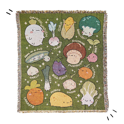 Veggie Pals Tapestry Blanket | Default Title