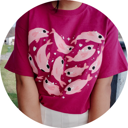 Pink Cry Babies T-Shirt - Large