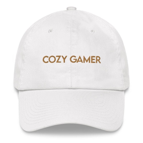 Cozy Gamer | Dad hat | Cozy Gamer - White