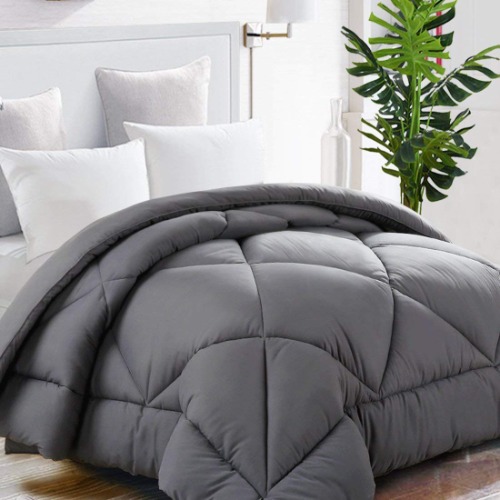 Charcoal Gray Queen Duvet