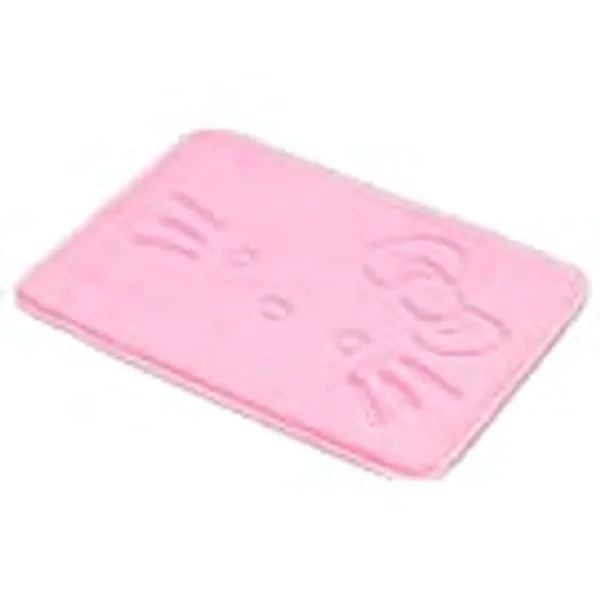 Stay Young Cute Cartoon Pink Area Rugs Bathroom Rugs Super Soft Memory Foam Bath Mat Non Slip Absorbent Door Mat Kitchen Mat Welcome Mat 15.75x23.62 Inch