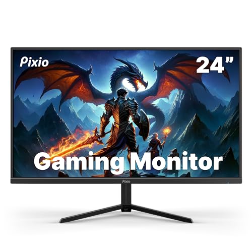 Pixio PX248 Prime S 24" IPS FHD 1920 x 1080 165Hz Refresh Rate 1ms MPRT Response Time Adaptive Sync Esports LCD Gaming Monitor - 24" 1080p 165Hz IPS 1ms (MPRT)