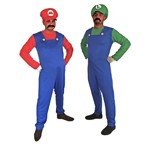 Super Mario Fancy Dress Outfit Costume