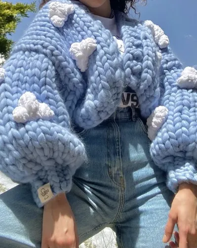 Cloud Knit Jacket