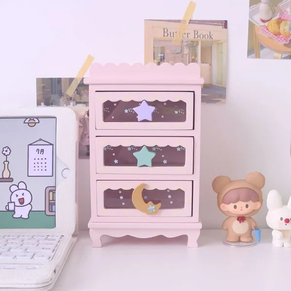 Pastel Colours Handmade Jewelry Box