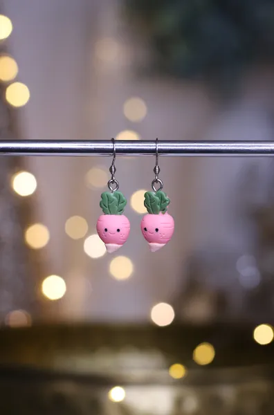 Kawaii Radish Earrings