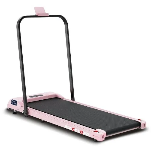 Everfit 38cm Under Desk Electric Walking Pad Treadmill - Pink