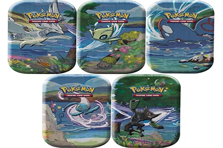 Pokemon TCG: Shining Fates Mini Tin, Multi - Shining Fates: Mini Tin (One at Random) 13. Mini Tins