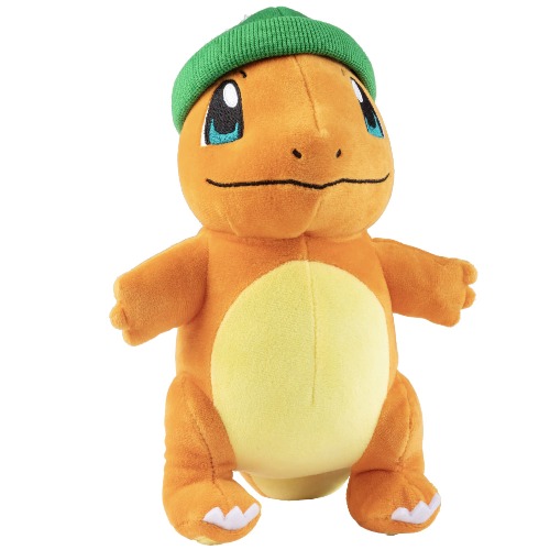 Pokémon 8" Holiday Christmas Charmander Plush Stuffed Animal Toy - Officially Licensed - Age 2+ - 