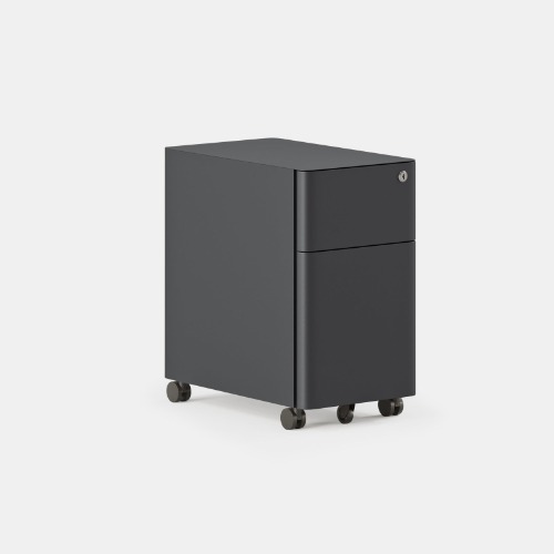 Small Filing Cabinet - Charcoal / Standard