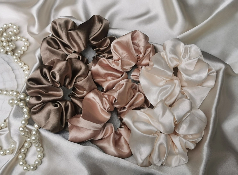 Silk Scrunchie Set