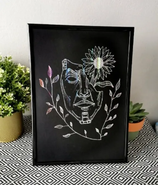 Handsome Jack Foil Art Print 2 Colours Available | Etsy