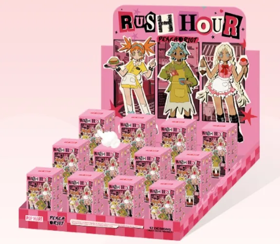 POP NOW:Peach Riot Rush Hour Series Figures