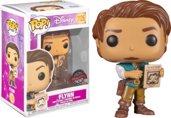 Funko Disney's Tangled Flynn Rider Pop Figure (AAA Anime Exclusive) - 
