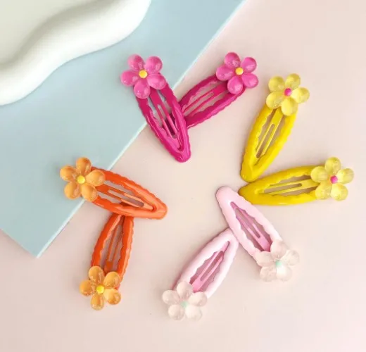 Daisy Hairclips (Set of 8)