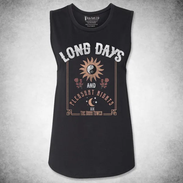 LDPN22 Women's muscle tank | L / Black