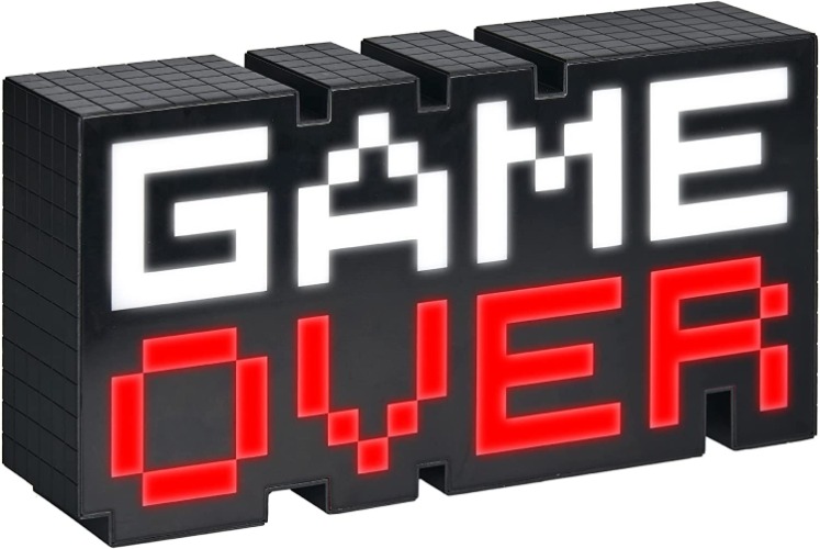 Paladone 8-bit Game Over Light V3 (PP5016V3) 