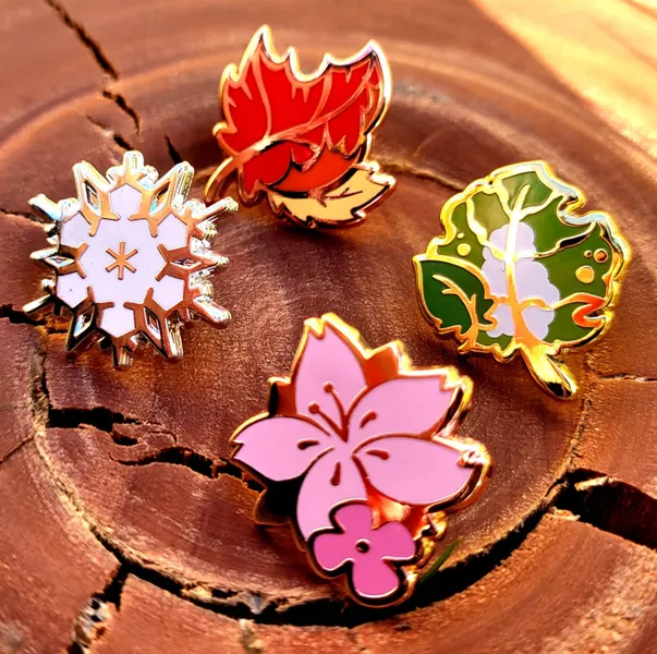 Four Season full set pin