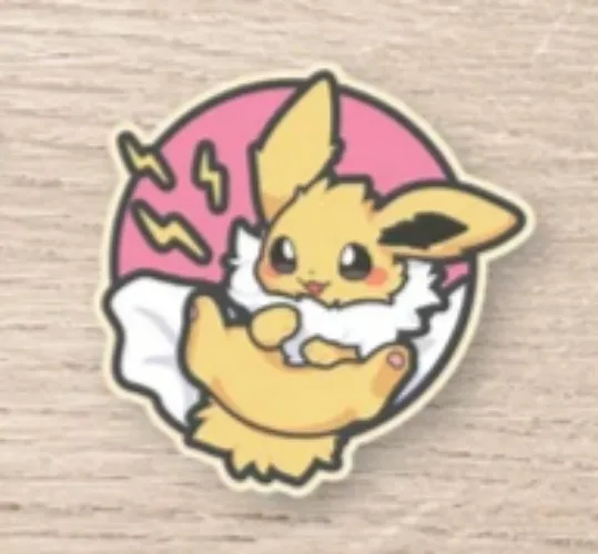 Eevee Pokemon Die-Cut Vinyl Sticker