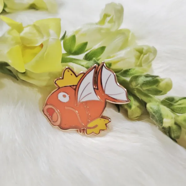 Magikarp Pokeplush Enamel Pin
