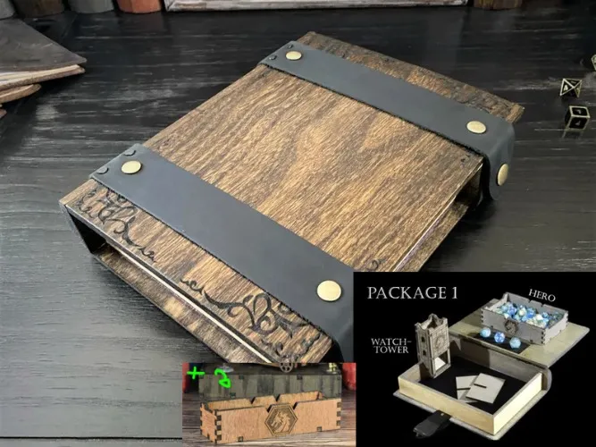 DND Dice Book Storage !