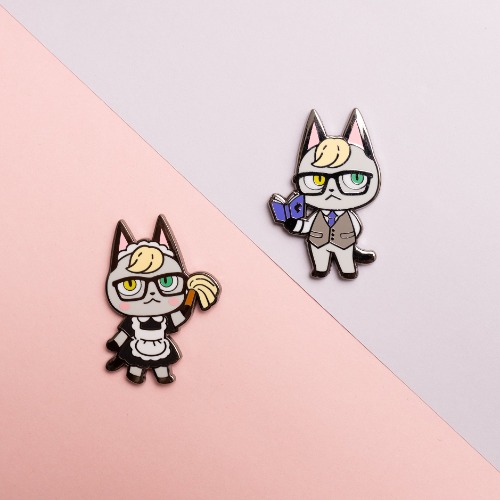 Raymond the Cat Hard Enamel Pin - Raymond Islander Set [A Grade] / Locking Clasp