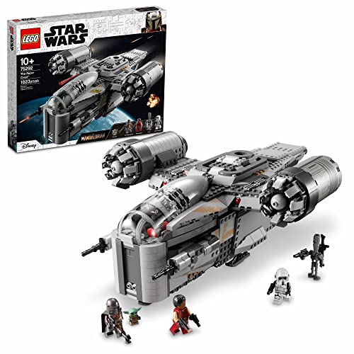 LEGO Star Wars The Razor Crest 75292 Mandalorian Starship Toy, Gift Idea for Kids, Boys and Girls with The Child 'Baby Yoda' Minifigure (Exclusive to Amazon) - Standard Packaging