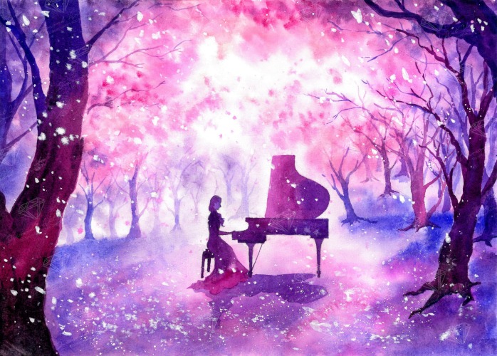 Piano Dream | 20" x 28″ (51cm x 71cm) / Square with 29 Colors including 3 ABs / 56,964