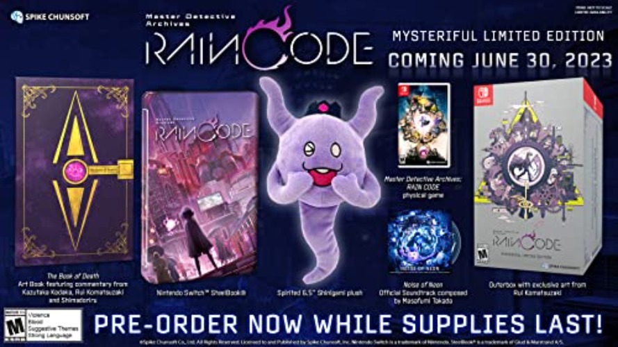 Master Detective Archives: Rain Code Mysteriful Limited Edition for Nintendo Switch - Mysteriful Limited Edition