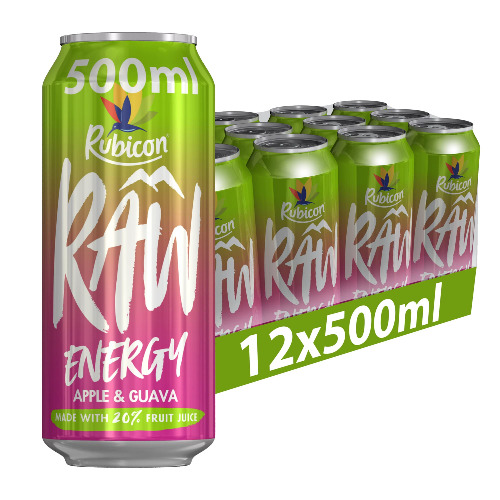 Rubicon RAW Apple & Guava Energy Drink