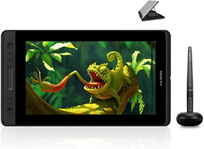 Huion KAMVAS Pro 12 Drawing Tablet with Screen Graphics Drawing Monitor Full-Laminated Pen Display with Battery-Free Pen and Adjustable Stand 8192 Pen Pressure(GT-116) - 11.6inch - Full HD