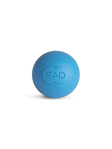 RAD Rounds I Set of 3 Massage Balls for Jaw, Hands and Plantar Fasciitis Myofascial Release, Mobility and Recovery,3 Count (Pack of 1)