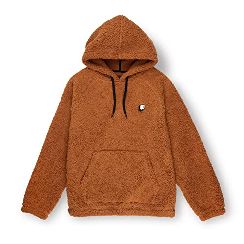 Twitch Cozy Sherpa Hoodie Sweatshirt - Ginger - XX-Large