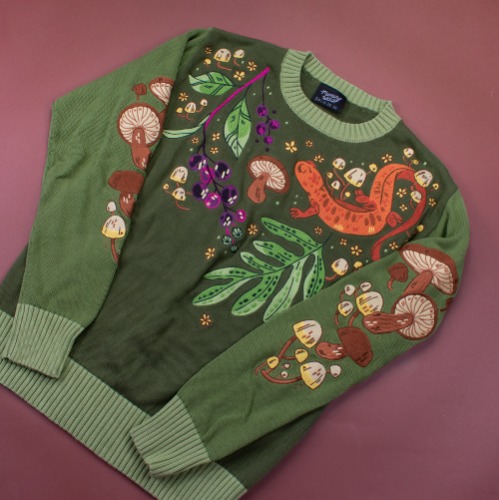 [KNIT SWEATER] Salamander Woods | 3XL